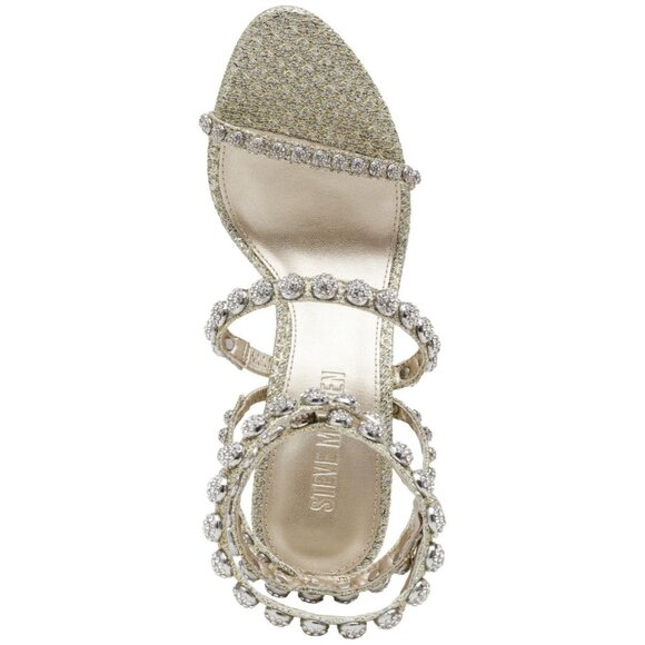 Steve Madden Women's Teena Embellished High-Heel Dress Sandals - Picture 4 of 4